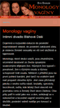 Mobile Screenshot of monologyvaginy.cz